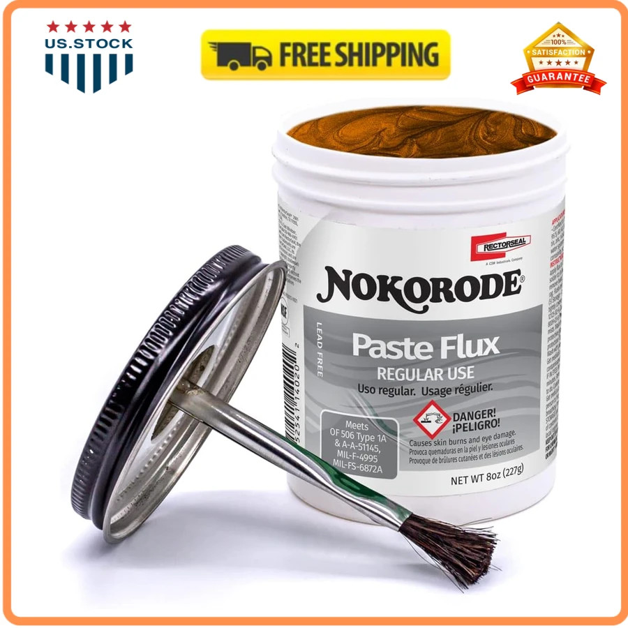 RectorSeal Nokorode 14020 Plumbing Paste Flux 8 oz