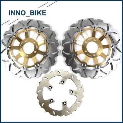 For Kawasaki ZRX1100 1999 2000 ZRX1200 2001 - 2006 Front Rear Brake Disc Rotors