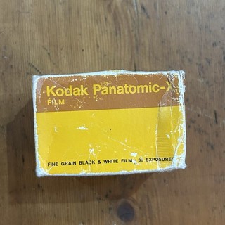 Kodak Panatomic X FX135 36 35mm B&W Film 36 Exp Unused Vintage