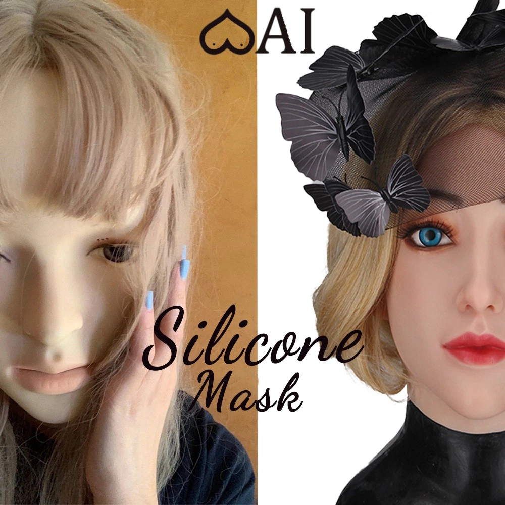 Realistic Silicone Female Mask Headwear Face Masks for Crossdresser Drag Queen
Opens in a new window