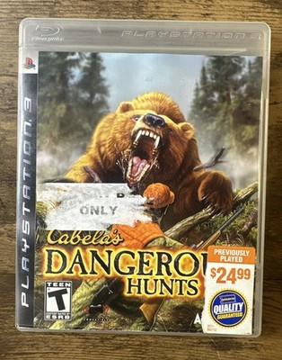 PS3 Cabela's Dangerous Hunts 2009 Sony PlayStation-3 Complete Tested And Working