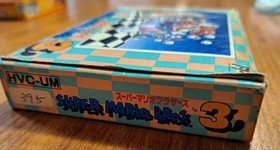 Famicom Super Mario Bros. 3 with box and manual Operation confirmed