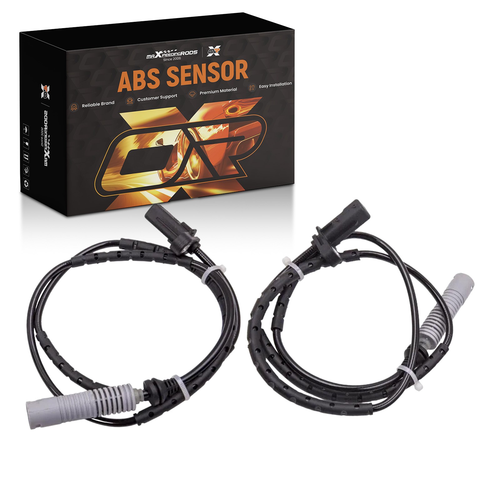 2X ABS Wheel Speed Sensor Rear for BMW 1/3 Series E87 E88 E91 E92 E93 118d 320i - Image 4