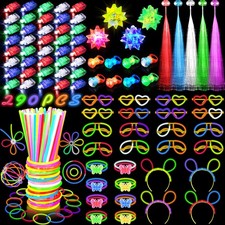 New Years Eve Party Supplies 2026, Glow in the Dark Party Supplies for Kids A...