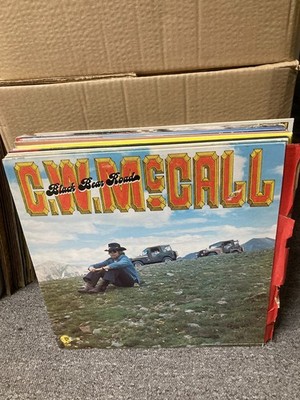 CW McCALL BLACK BEAR ROAD VINYL LP, SE5008, VG+