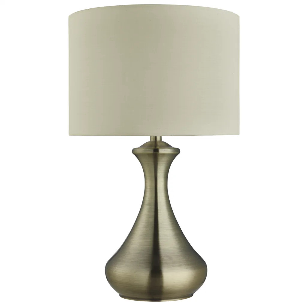 Touch Table Light Brass Dorset Antique Searchlight 2750AB