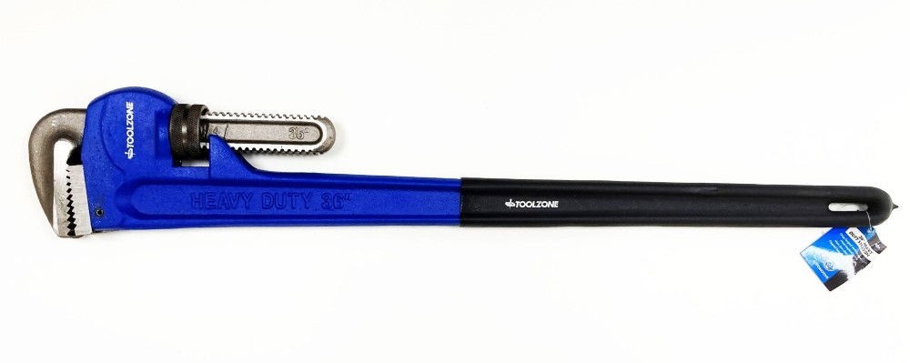 Stillson Wrench 36"" Max Jaw 114mm Drop Forged Foam Dipped Handle - KDPSP070