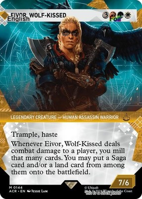 Eivor, Wolf-Kissed (Showcase) EN [ACR - 144] - NM [Foil] TCG MTG