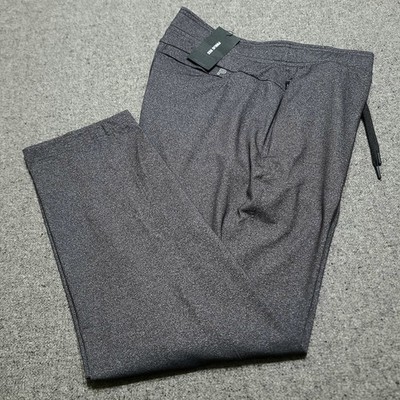 Public Rec Pants Men 38x32 Charcoal Gamechanger Rec Sweats Lounge Comfort Golf