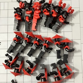 Lego Ninjago Stone Army Warrior Minifigure NJO0075 Set 70501 Lot Of 18 E5 12