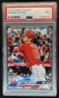 2018 Topps Holiday Shohei Ohtani RC Rookie #HMW17 Angels PSA 9