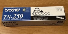 Brother TN-250 Toner Cartridge 2200 Pages Black 100702 - Brand NEW Unopened Box!
