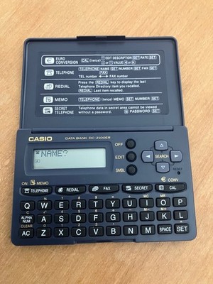 CASIO Data Bank DC-2100ER-W - NEU in Originalverpackung - Vintage