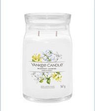 Image of Yankee Candle Midnight Jasmine Large Glass Jar 2 Wick Candle 538g 19oz