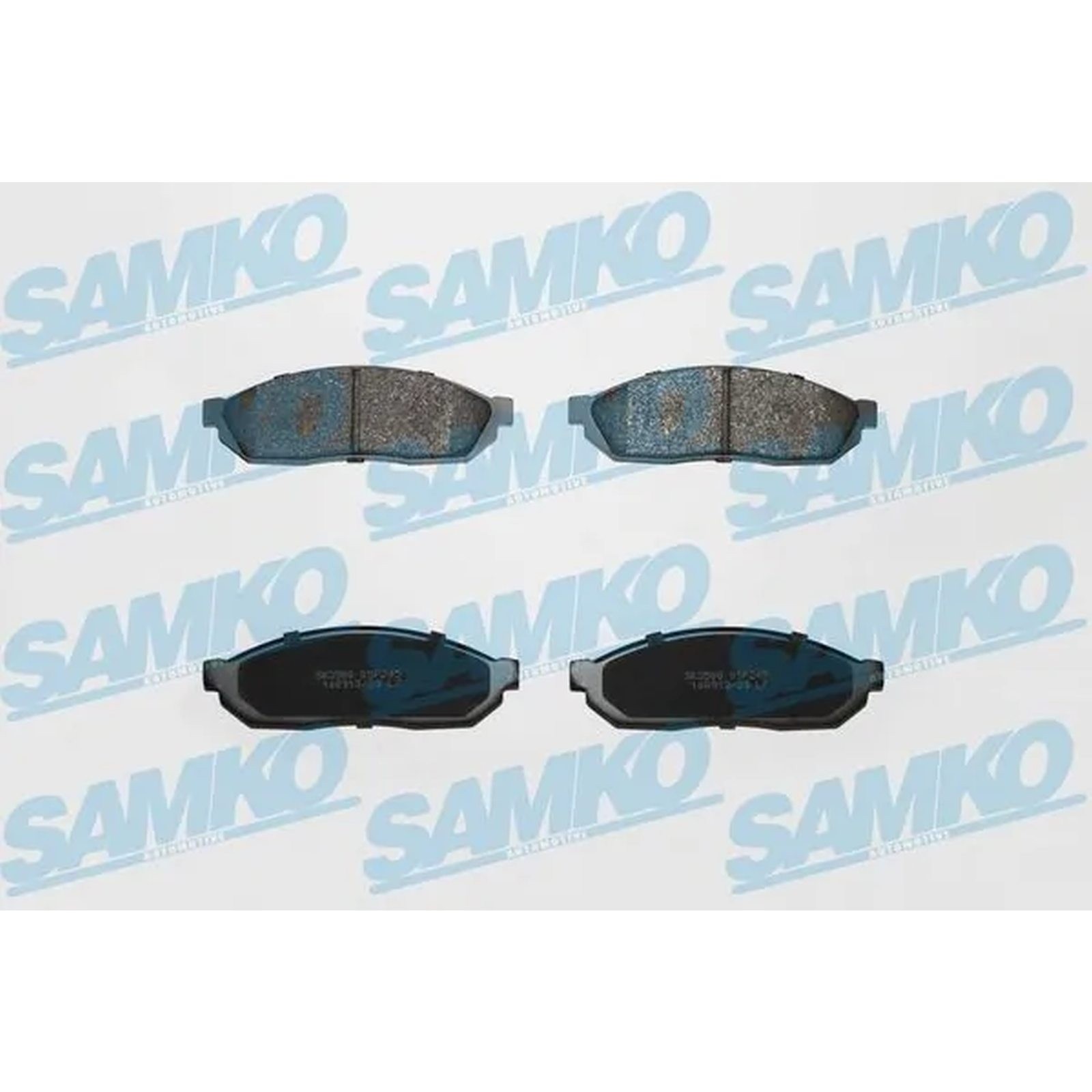 1x ORIGINAL® SAMKO Bremsbelagsatz, Scheibenbremse Vorne für Honda CIVIC I