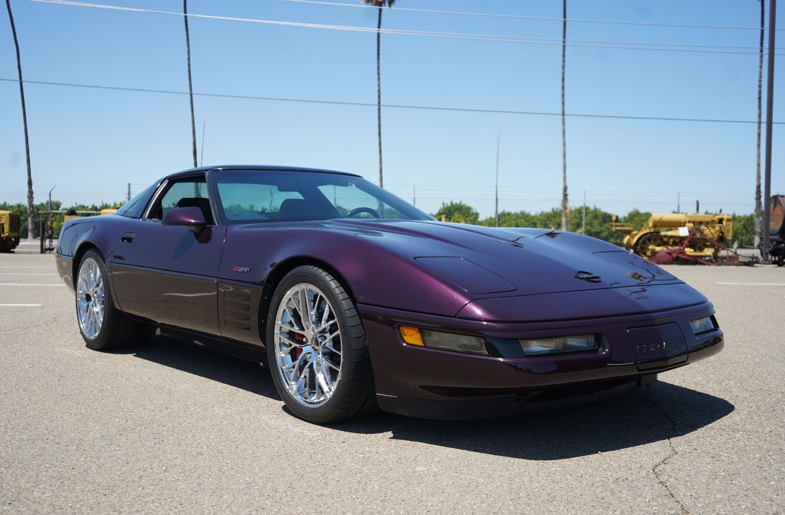 1992 Black Rose Metallic Chevrolet Corvette   | C4 Corvette Photo 8