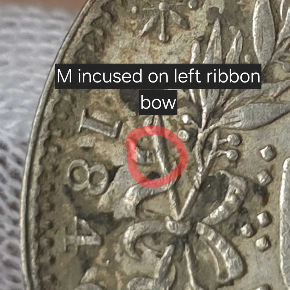 M Incused British India Victoria Silver Rupee 1840 Cat Value 500 Plus Best 1 HV2 - Image 3 of 4