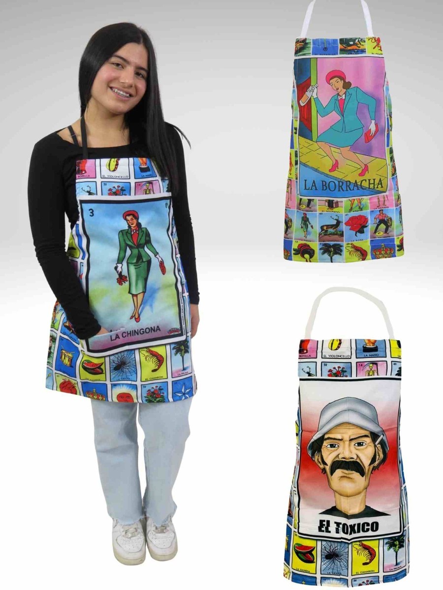 Mexican Loteria Card Cooking Apron Unisex | eBay