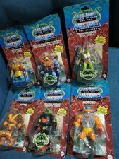 6 Figures Of Mattel He Man And The Masters Of The Universe Origins 2022 Set Rare