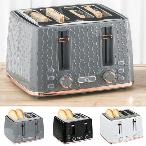 4 Slice Toaster, Reheat/Defrost/Cancel, 7 Browning Levels
