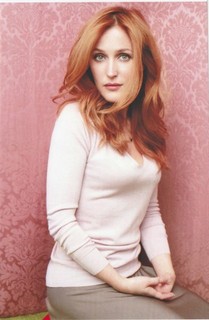 GILLIAN ANDERSON hollywood MOVIE star PIN UP/ GLAMOUR 2020s modern PHOTO