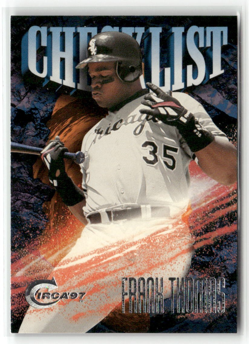 1997 Circa Frank Thomas #396