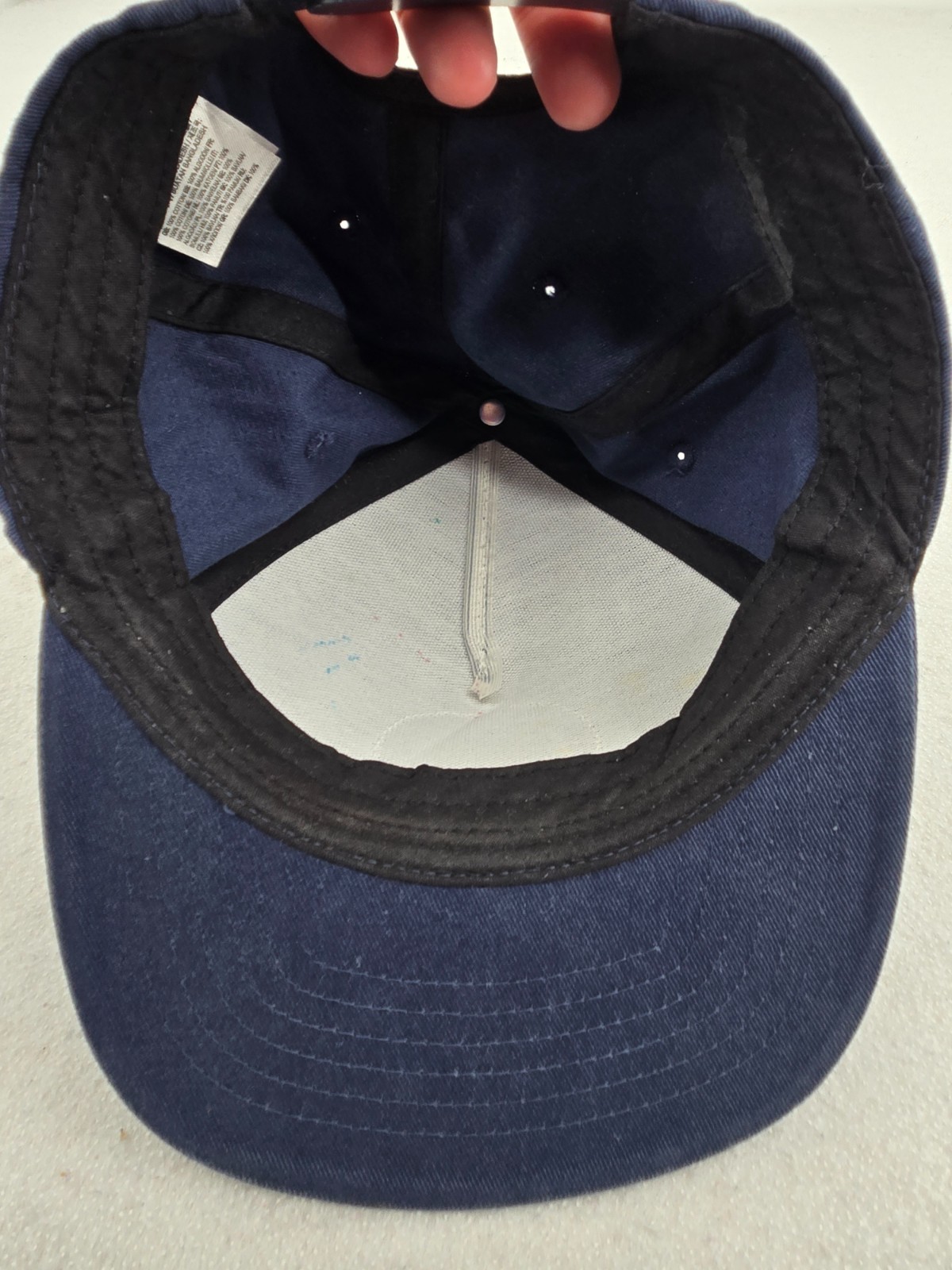 Original VANS Blue Snapback Patch Hat Cap Since 1… - image 9