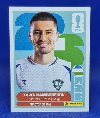 2026 Panini FIFA World Cup Sticker Odiljon Hamrobekov #UZB 10 - Uzbekistan
