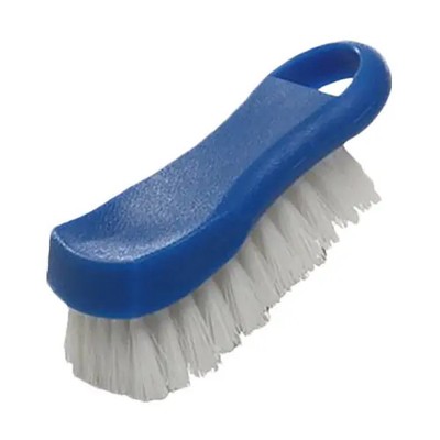 Thunder Group PLCBB02BU 6'' x 2-1/2'' x 2''H Blue Plastic Cutting Board Brush