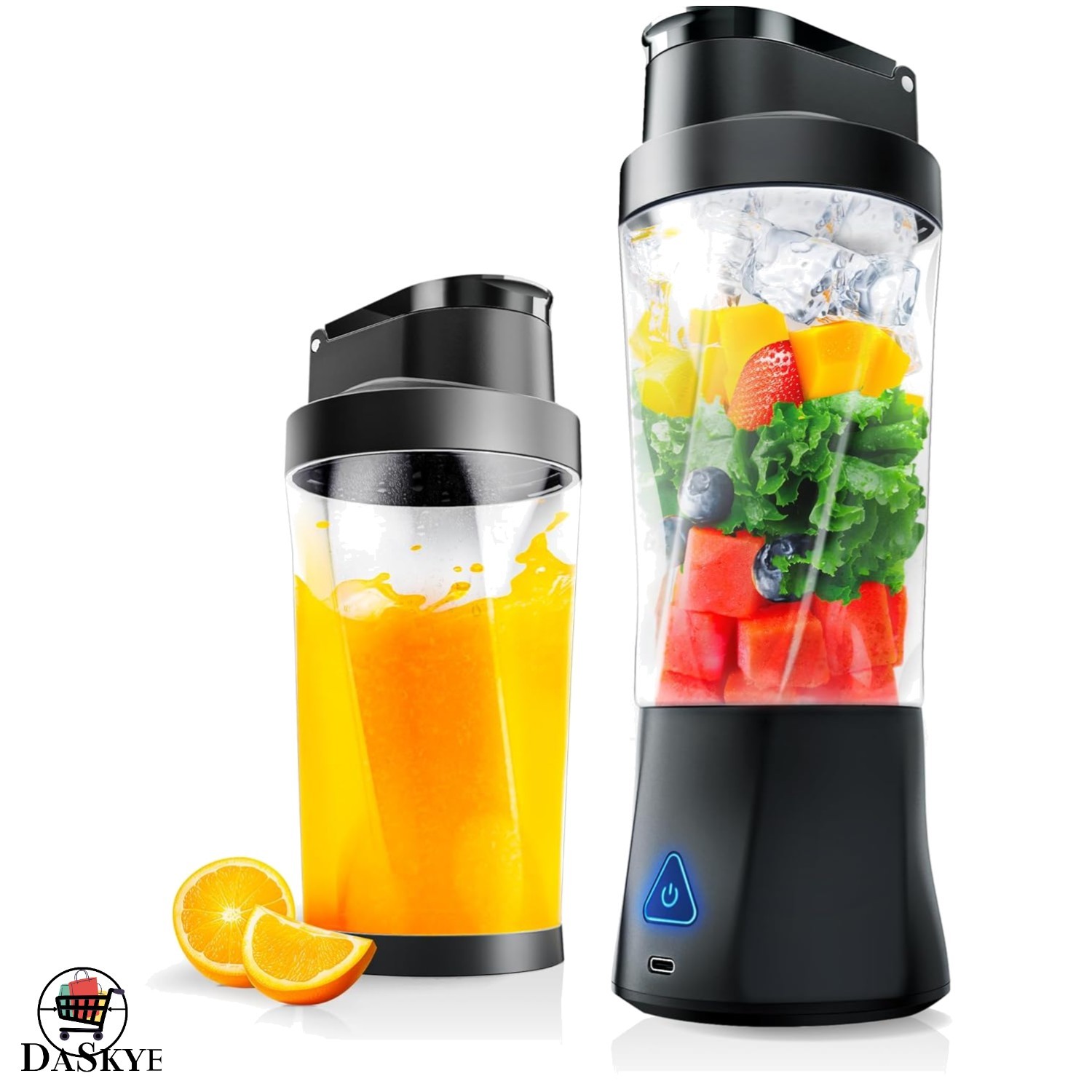 Cordless 24oz Blender for Smoothies & Shakes - Travel Ready 