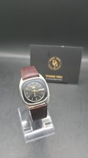 Vintage Seiko 5 6309-581A Black Dial Automatic Day Date Watch 1983