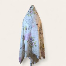 Rectangular Spring Floral And Butterfly Tablecloth