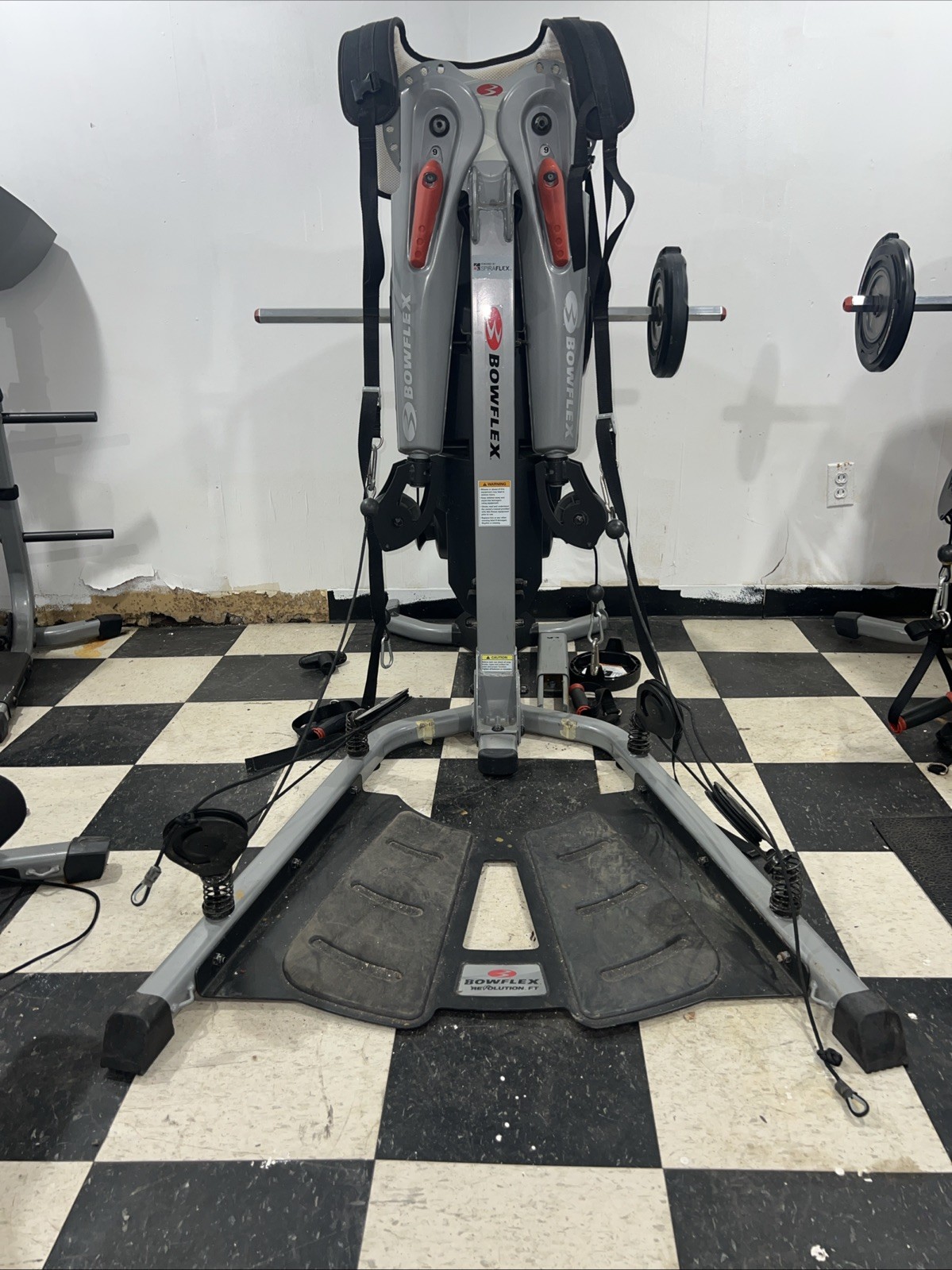 Bowflex Revolution Home Gym with Accessories and Accessory Rack