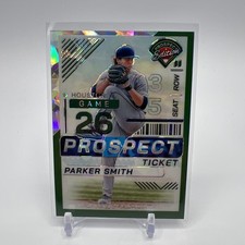 2024 Panini Prospect Edition Baseball Parker Smith Prospect Ticket Green Ice /99