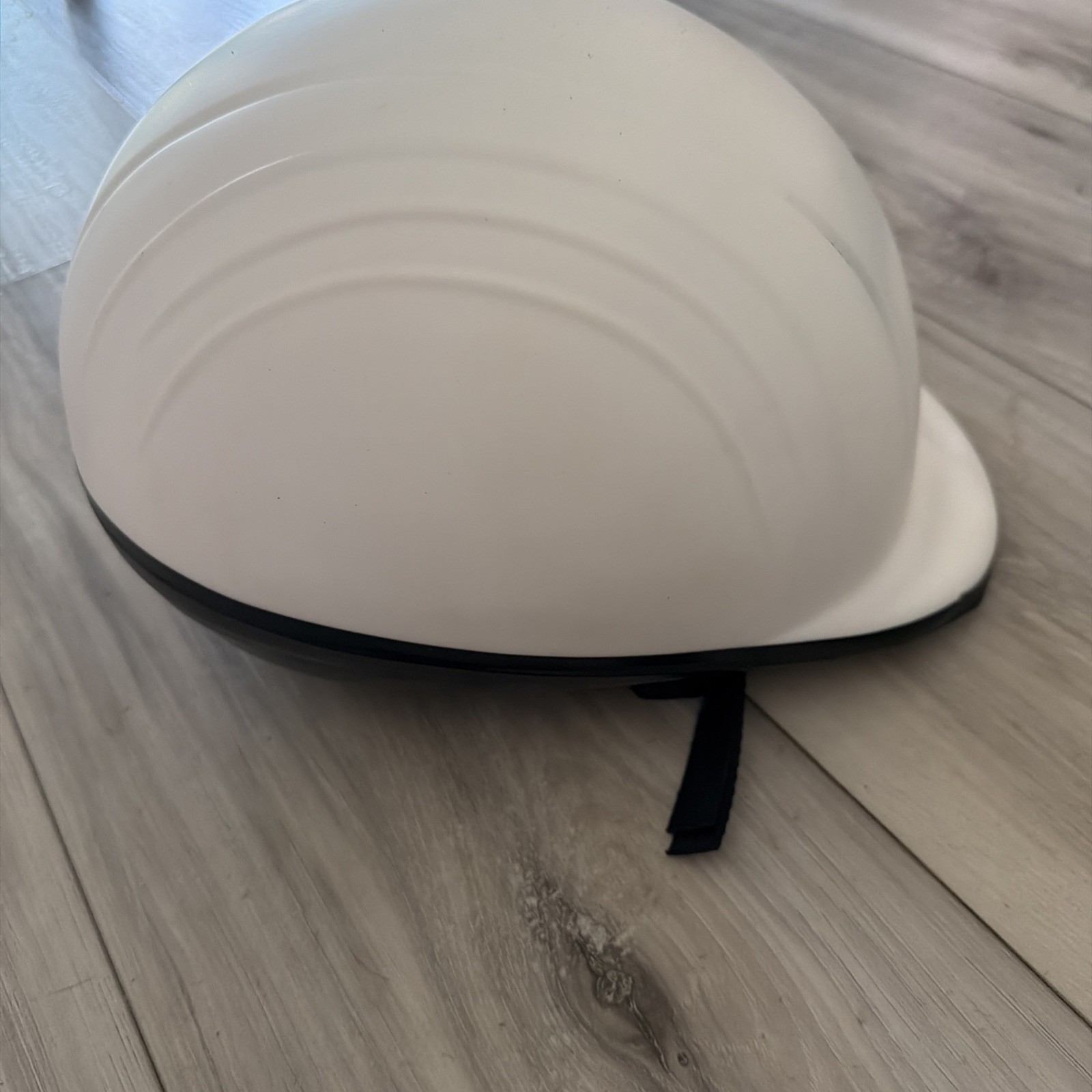 TuffRider Starter Basic white Horse Riding Helmet  7 1/4-7 3/4 - Thumbnail 1