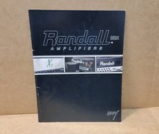 Randall AMPS Amplifiers X2 Retail Catalog 2004 