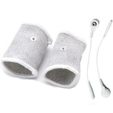 E-stim Adjustable Fabric Silver Thread Conductive Loop Accessories for Tens