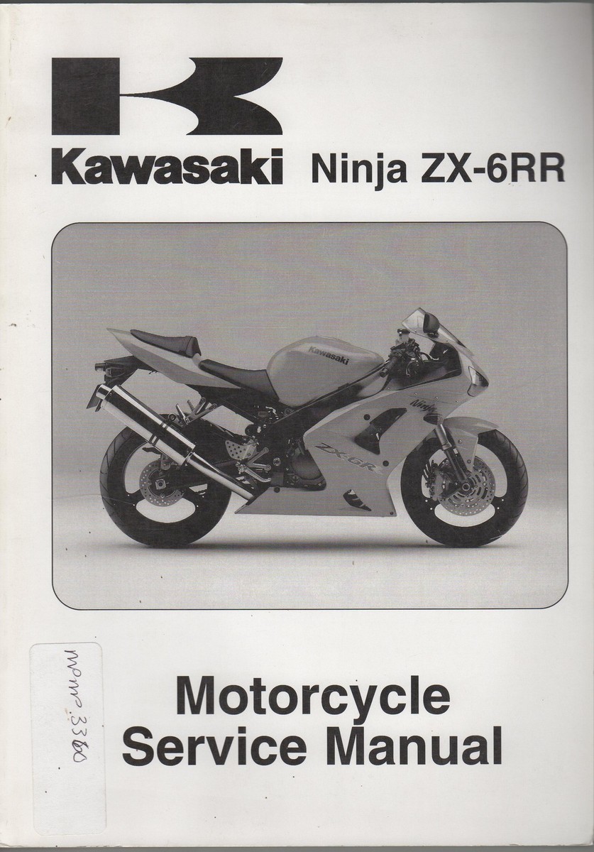 2004 KAWASAKI MOTORCYCLE NINJA ZX-6RR SERVICE MANUAL NEW | eBay