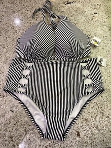 target black and white bikini
