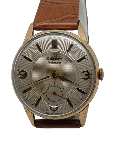 Vintage Cauny Prima Caunymatic Men\'s Automatic Wristwatch Triple Batman Bezel Vintage Cauny Prima Caunymatic Men\ main image 4