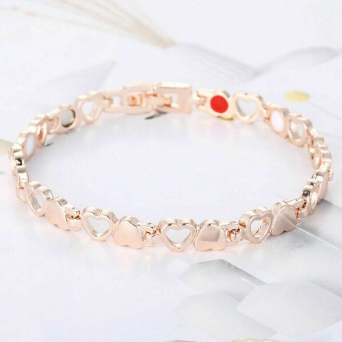 Magnetic Health Bracelet Women Ladies Carpal Tunnel Bangle Arthritis pain Relief - Picture 6 of 17