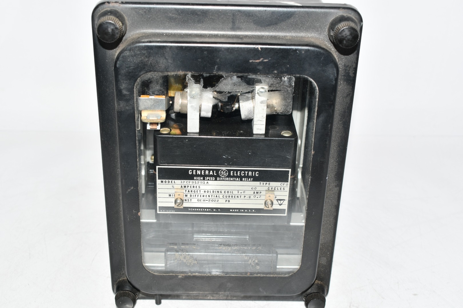 GE 12CFD12B1A MULTILIN DIFFERENTIAL RELAY HIGH SPEED TYPE CFD 5 AMP 60 CYCLES