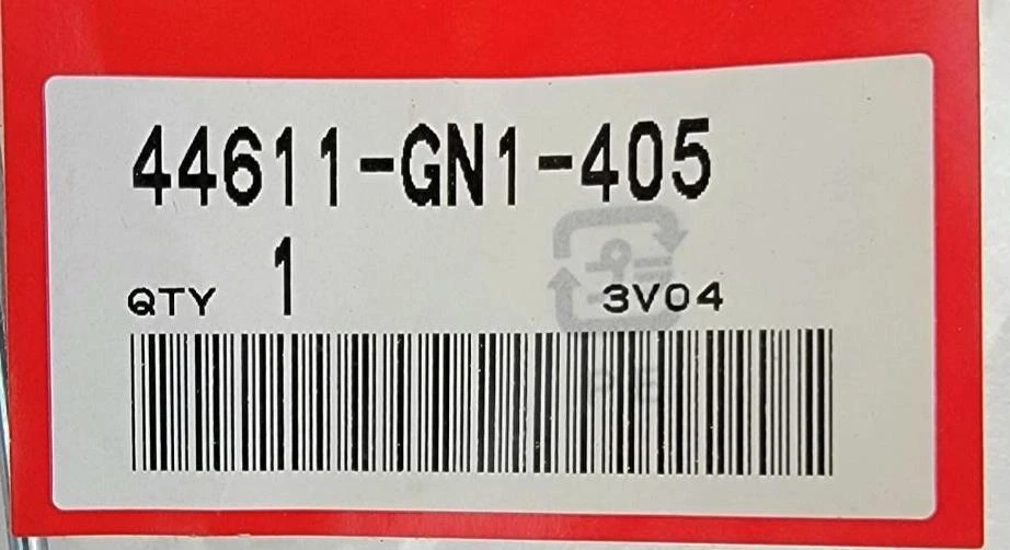 RADIOS DELANTEROS Y PEZÓN HONDA XR80 CRF80 OEM 44611-GN1-405 Foto 3 de 3