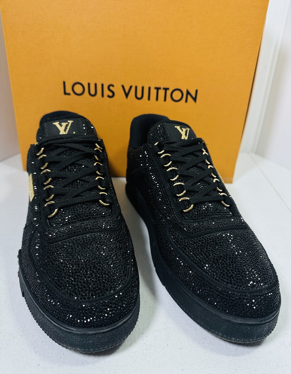 Louis Vuitton LV Rhinestone Crystals Sneaker Shoes Size 9 | eBay