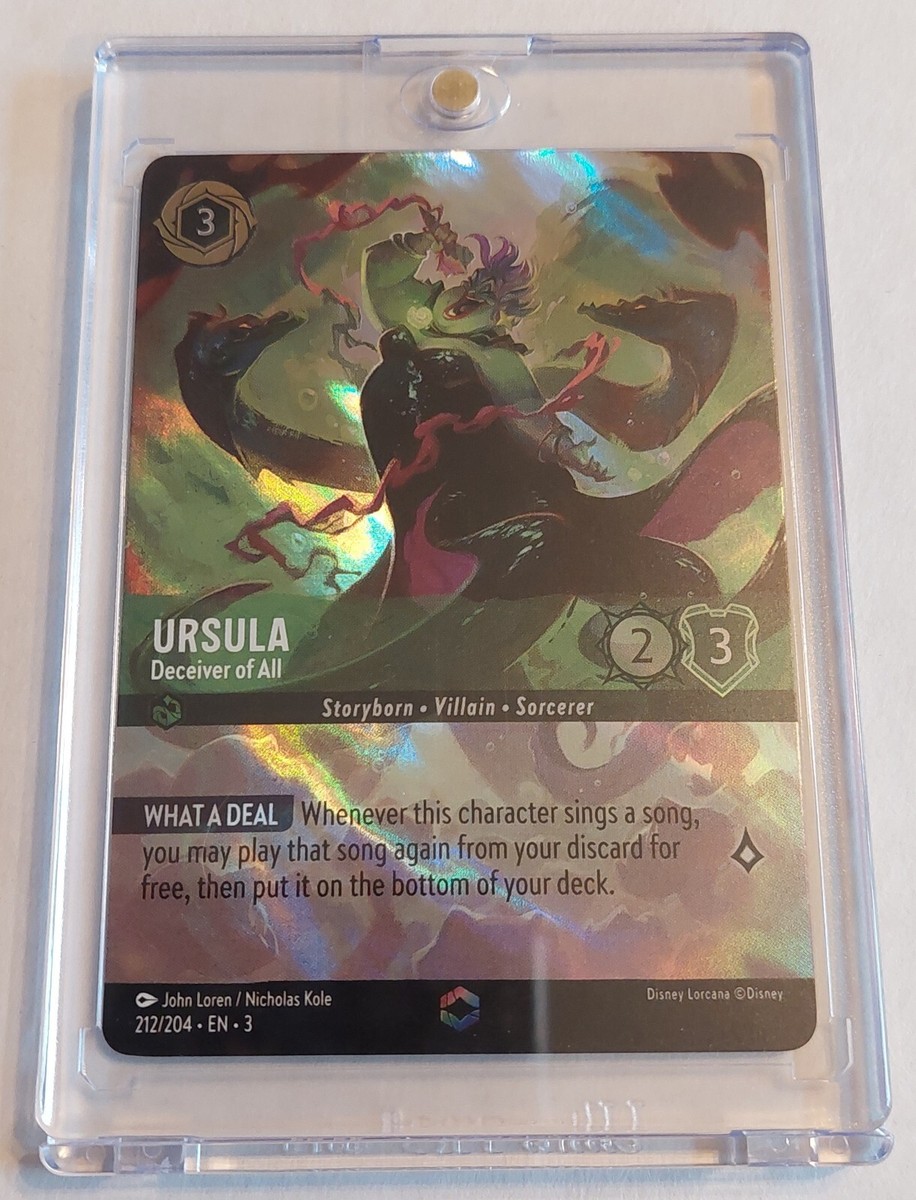 ディズニー ロルカナ Ursula - Deceiver of All Ursula - Deceiver Of All #212 Prices | Lorcana Into the
