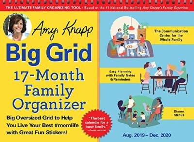 2020 Amy Knapps Big Grid Fami - Calendar - VERY GOOD