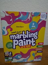 Dan Darci Marbling Paint Art Kit for Kids Arts and Crafts for Girls Boys Ages
