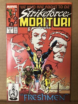 Marvel Comics Strikeforce Morituri #8 F-VF