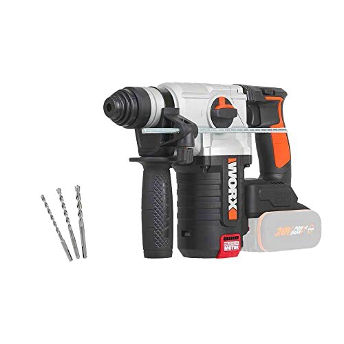 Worx WX380.9 Tassellatore-demolitore brushless-2,2j-20V a batteria - solo corpo