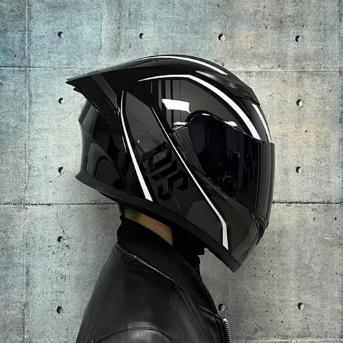 Motorcycle Full Face Racing Adult Double Visors Dot Approved Motorbike Helmets - Bild 1 von 12